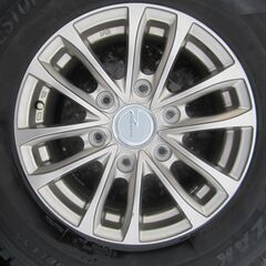ブリヂストン ブリザック VＬ10 【2023年製】 6穴15Ｘ6J 195/80Ｒ15 PCD139.7 4本セットの画像