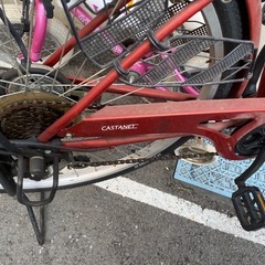 自転車　中古　26インチ　３段変速の画像