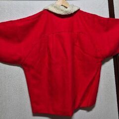 レトロ　子供　羽織り　ケープの画像