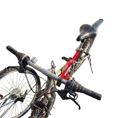 マウンテンバイク 2台セット フルサス 26インチ 自転車 K11001の画像