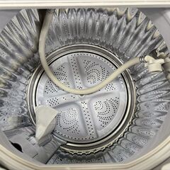 【美品】大阪送料無料★3か月保障付き★洗濯機★シャープ★5.5kg★2022年★ES-T5FBK-N★IS-24の画像