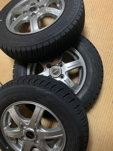 145/80/13/75Q　BS製！4本！スタッドレス