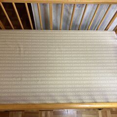 栃木乗物工業　木製ベビーベッドの画像