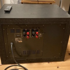 YAMAHA YST-SW1000 アンプ内蔵型スーパーウーファー　リモコンありの画像