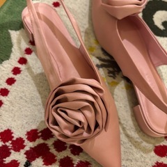 リボンつき2way ミュールの画像