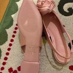 リボンつき2way ミュールの画像