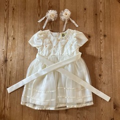 ⭕️オフホワイトのコサージュ★2個セットの画像