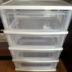 4段収納ケースの画像