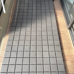 ニトリ　ジョイントタイル　ベランダの画像