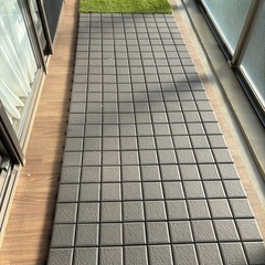 ニトリ　ジョイントタイル　ベランダの画像