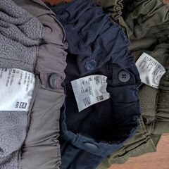 ユニクロ　暖パン　120 110 男の子の画像