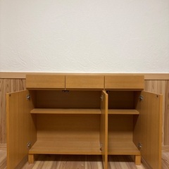キャビネット　収納棚　カウンターの画像