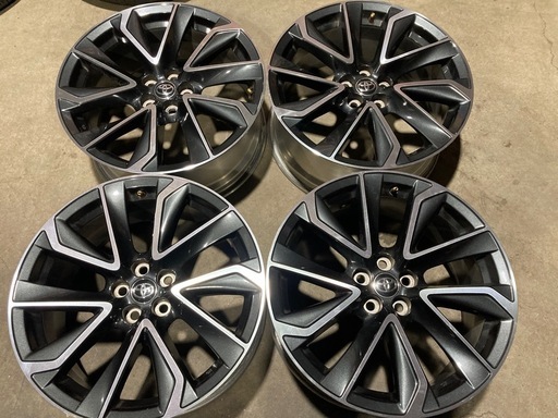 トヨタ純正　カローラスポーツ GZ純正アルミホイール 18×8J 5H100PCD+40 4本 プリウスレクサスCTシエンタなどに