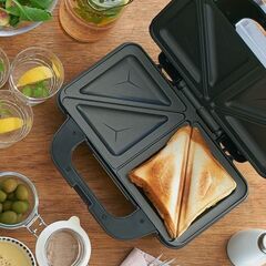 「Toffy/トフィー」 ホットサンドメーカー　★未使用新品　アッシュホワイト　★定価5500円の画像