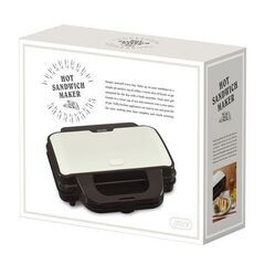 「Toffy/トフィー」 ホットサンドメーカー　★未使用新品　アッシュホワイト　★定価5500円の画像