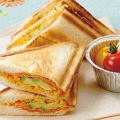 「Toffy/トフィー」 ホットサンドメーカー　★未使用新品　アッシュホワイト　★定価5500円の画像