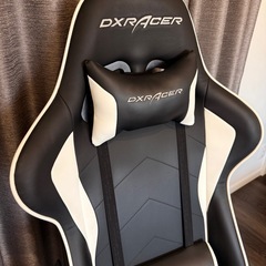 DXRacer (ディーエックスレーサー) ゲーミングチェア オフィスチェア デラックスレーサー フォーミュラシリーズ Formula スタンダードモデル ソフトレザー リクライニング リモートワーク テレワーク SOHO DXZ-WH ホワイト の画像
