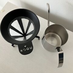 珈琲考具 ペーパーレスコーヒードリッパー＆ポット　美品の画像