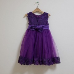 姉妹お揃い　ドレス　ボレロ付き　110　130の画像