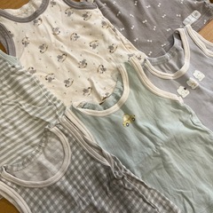 バースデイ　ベビー肌着　80㎝　タンクトップ　首後ろゴムの画像