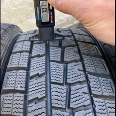 ハスラー　165/60R15 スタッドレスタイヤ 4本 DUNLOP WINTER MAXXの画像