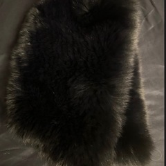 🧥 Diagram（ダイアグラム）フォックスファー付き カシミヤ混ロングコートの画像