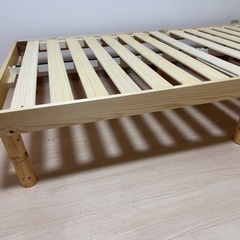 シングル ベッド ふれーむフレームの画像