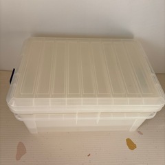 収納プラケース2個の画像