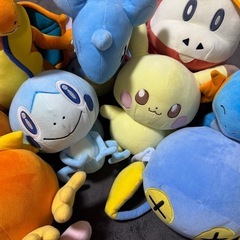 本日引取り可能な方 ポケモンぬいぐるみ(美品)の画像