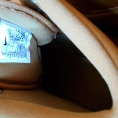 NIKE ナイキ マノア レザー レディース スニーカー ウィートxブラックxウィート 25cm　試し履きのみの画像