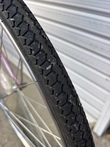 【整備士による点検済み】　☆前後良品中古タイヤ☆   　26インチLEDオートライトト軽快車　　防犯登録料込価格︎‼︎