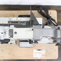 ≪R469ジ≫ 通電/動作OK HiKOKI/ハイコーキ ロータリーバンドソー CB12VA2 鉄工/金属用 切断機 鋸/帯のこ 電動工具/DIY用品 スタンド付 現状品の画像