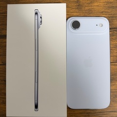 iPhone AIR  256GB. スカイブルー　11/17購入でさらに5000円引きの画像
