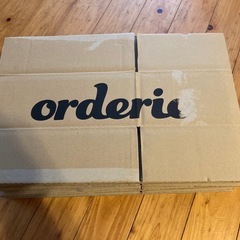 60サイズ　段ボール箱　10枚　同一規格　リサイクル材の画像