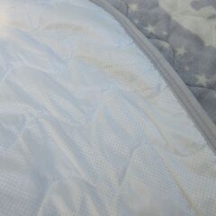 ふわふわ敷きパッド　シーツ　秋冬むき　裏地に滑り止め付きの画像