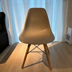 シェルチェア　ダイニングチェア　グレーの画像