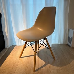 シェルチェア　ダイニングチェア　グレーの画像