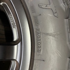 ランドクルーザー用タイヤホイールセットの画像