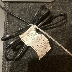 SUS-200 YAMAZEN 電気ホットカーペット 2017年製 ダークグレーの画像