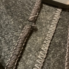 SUS-200 YAMAZEN 電気ホットカーペット 2017年製 ダークグレーの画像