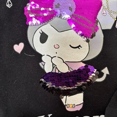 クロミ　スパンコールトレーナー　未使用たぐつきタグ付きの画像