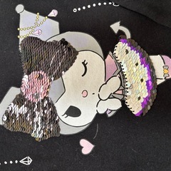 クロミ　スパンコールトレーナー　未使用たぐつきタグ付きの画像