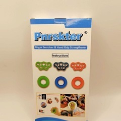 【指 筋トレ】3色6点セット ハンドグリップ 握力トレーニング 指ストレッチャー 指 エクササイズの画像