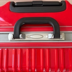 キャリーケース M スーツケース 鍵付き 赤 3泊〜7泊 旅行 しゅうがく修学旅行の画像