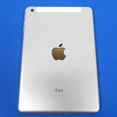 【JM9927】docomo Apple ipad mini 第3世代 A1600 MGJ12J/A 64GB Wi-Fi+Cellular シルバー 判定○の画像