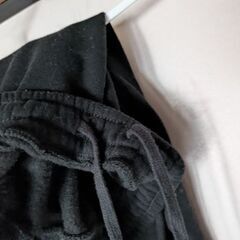 婦人用　裏起毛　スウェットパンツМ　黒　試着のみの画像