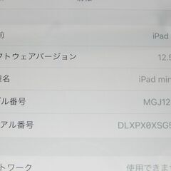 【JM9927】docomo Apple ipad mini 第3世代 A1600 MGJ12J/A 64GB Wi-Fi+Cellular シルバー 判定○の画像