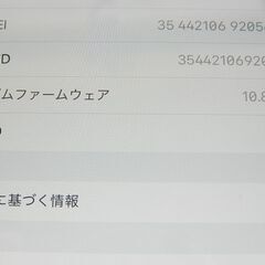 【JM9927】docomo Apple ipad mini 第3世代 A1600 MGJ12J/A 64GB Wi-Fi+Cellular シルバー 判定○の画像