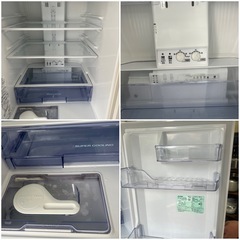 三菱 3ドア冷蔵庫、272L.自動製氷、2017年型、10キロ内配達無料の画像