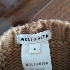 ベビー帽子　wolf＆rita 　ニット帽の画像